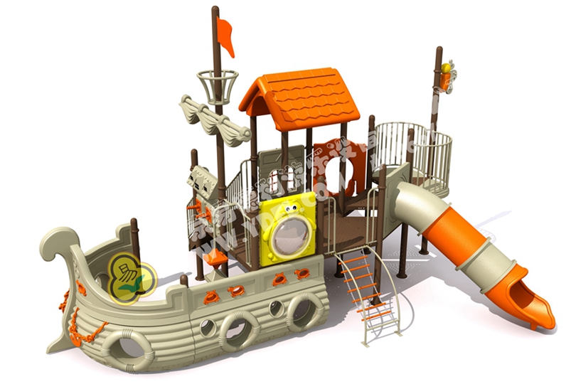 兒童海盜船滑滑梯設(shè)備二