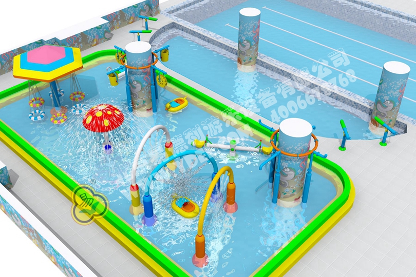 戶外水上游樂溪水設備整體規劃