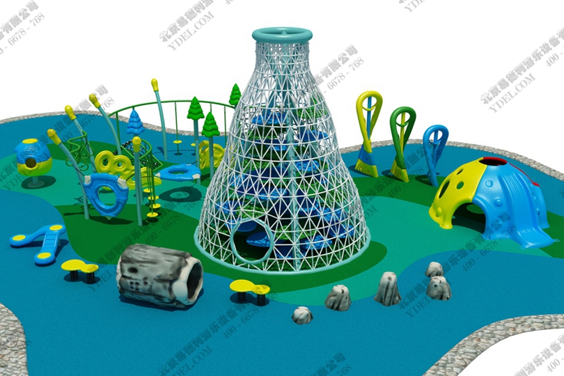 室外拓展游樂設備組合