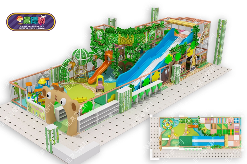 卡通風淘氣堡設(shè)備