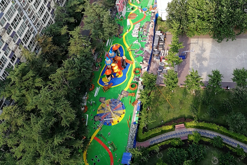 居民區兒童戶外游樂設備