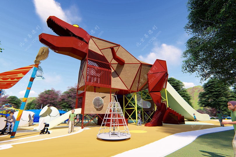 桂林戶外游樂場非標定制游樂設備